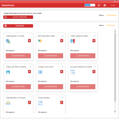 WaDefender Interface